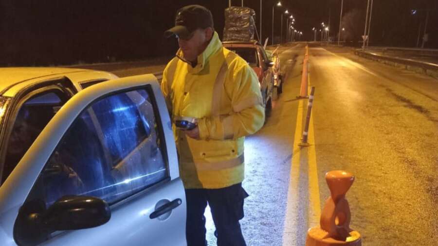 Constataron 16 alcoholemias positivas durante el fin de semana
