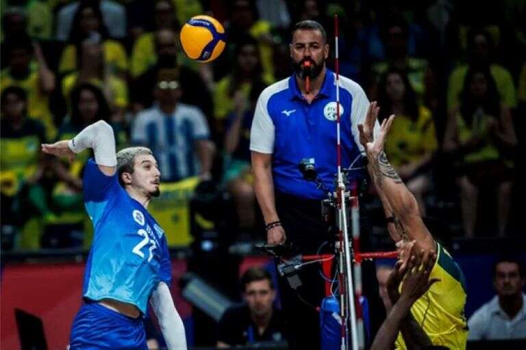 Voleibol: Argentina cayó ante Brasil por la Liga de Naciones