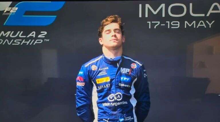 Automovilismo: Franco Colapinto hizo historia y se quedó con el Gran Premio de Imola en Fórmula 2