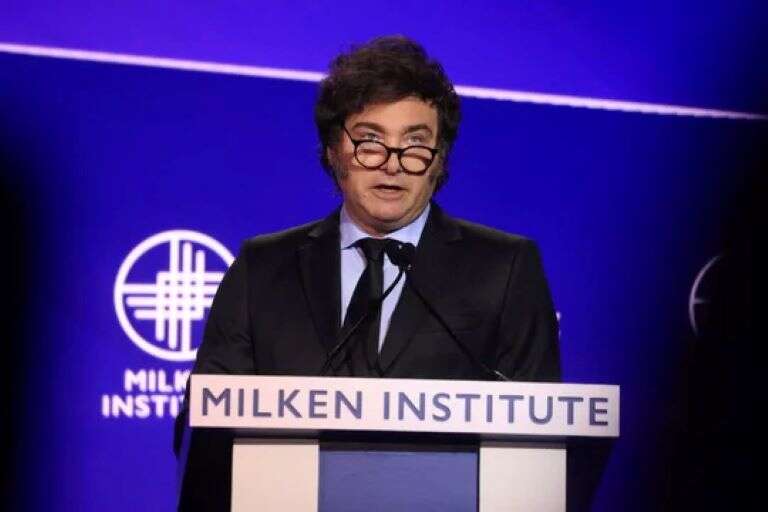 “Argentina tiene todas las condiciones para ser la nueva meca de Occidente”, dijo Javier Milei ante empresarios en Los Ãngeles
