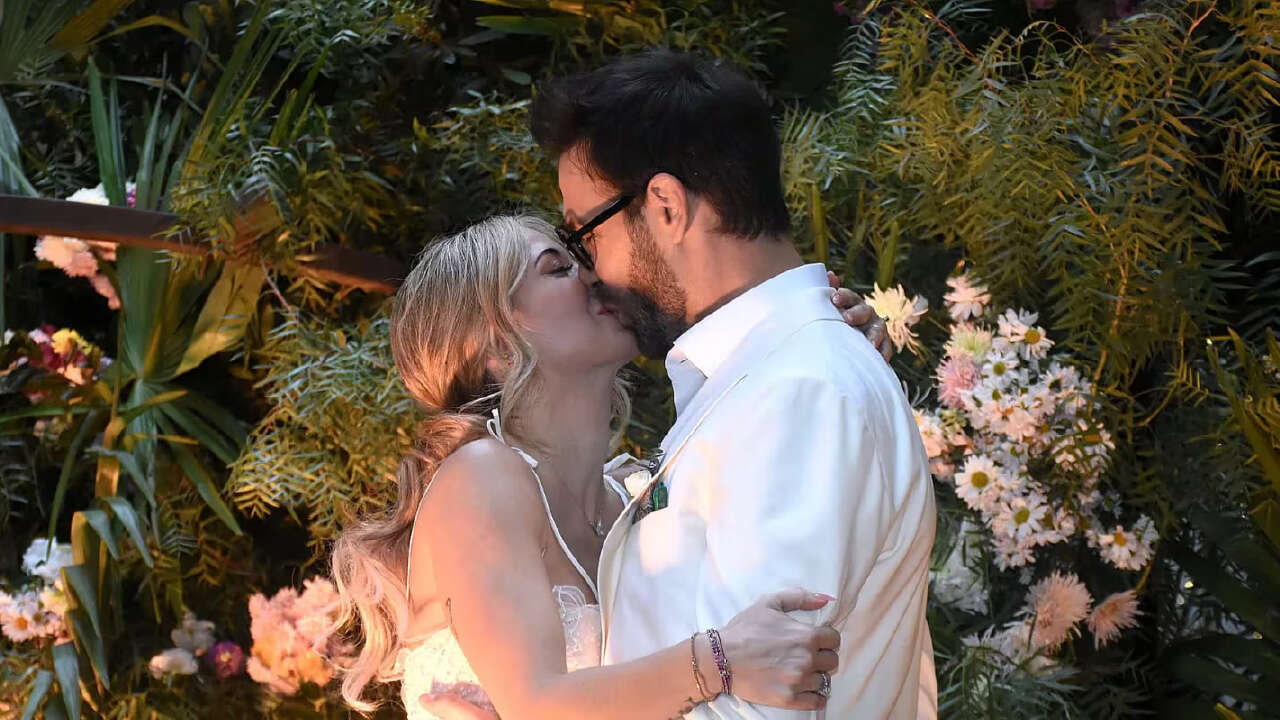 Jesica Cirio y Elías Piccirillo se casaron en una boda íntima en el Palacio Duhau: “Esto es un proyecto de vida”