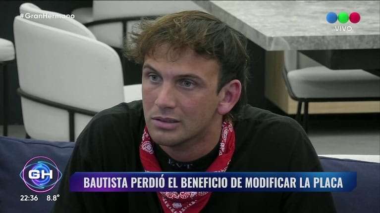 Gran Hermano: Sancionaron a Bautista Mascia tras romper las reglas de la casa