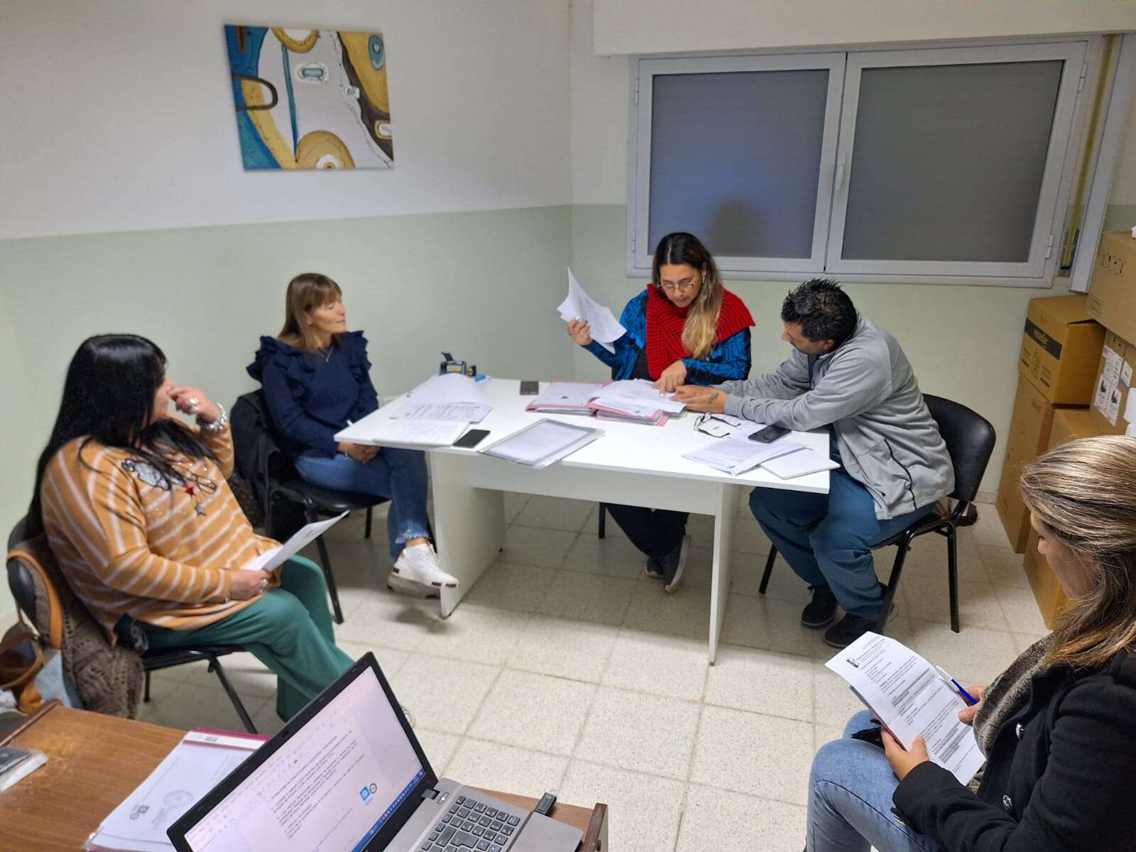 Doblas: El Tribunal de Cuentas realizó una jornada de trabajo en el hospital