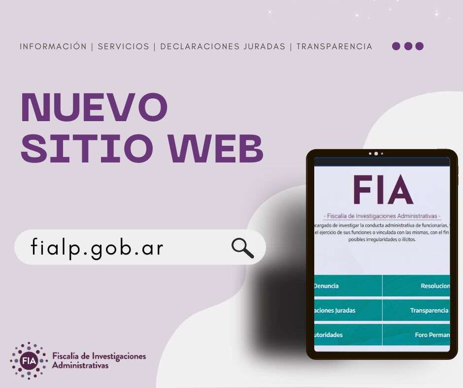 Presentaron el nuevo portal de la F.I.A