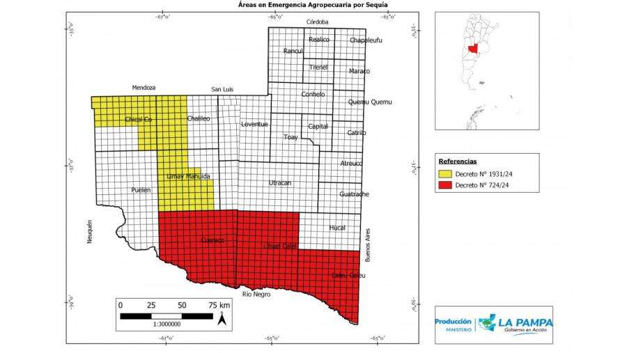 Prorrogan y amplían la Emergencia Agropecuaria por sequía en La Pampa