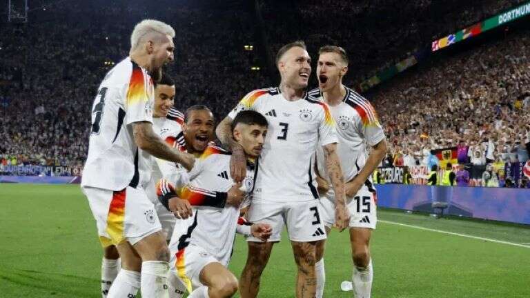 Fútbol: Alemania superó sin problemas a Dinamarca y está en cuartos de final de la Eurocopa