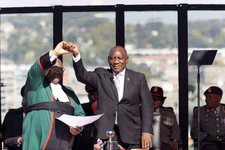 Sudáfrica: Cyril Ramaphosa juró como presidente por segundo término