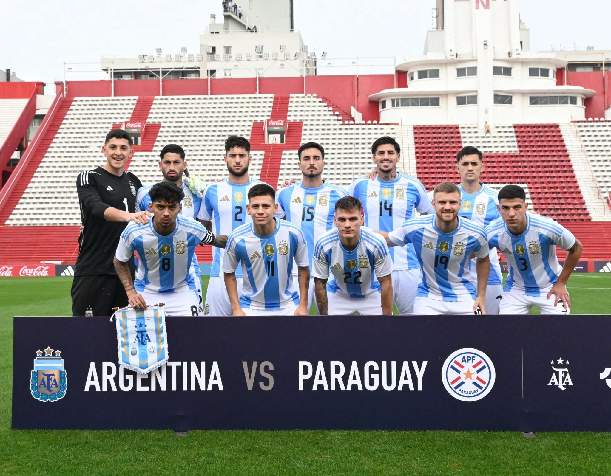 Fútbol: La Selección sub23 goleó a Paraguay en el primer amistoso