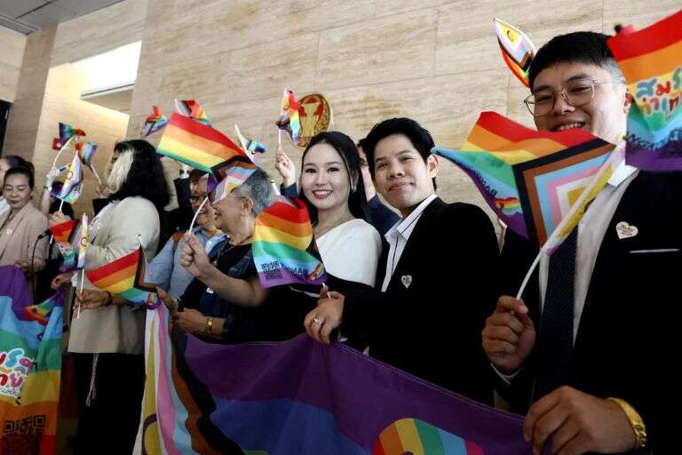 Tailandia: El Gobierno aprobó una ley histórica que reconoce el matrimonio entre personas del mismo sexo