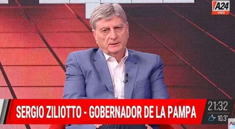 “No voy a firmar un pacto con un Gobierno que se apropia de recursos de La Pampa”, dijo Ziliotto en una entrevista con medio nacional