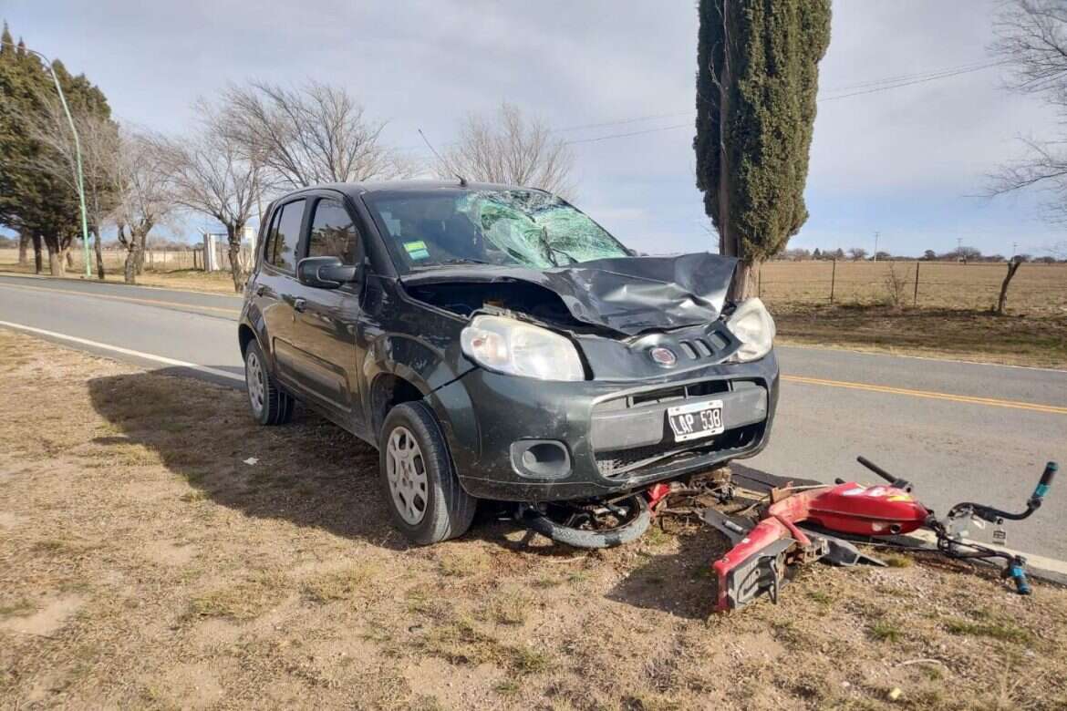Un hombre murió en un accidente fatal en el acceso a Bernasconi
