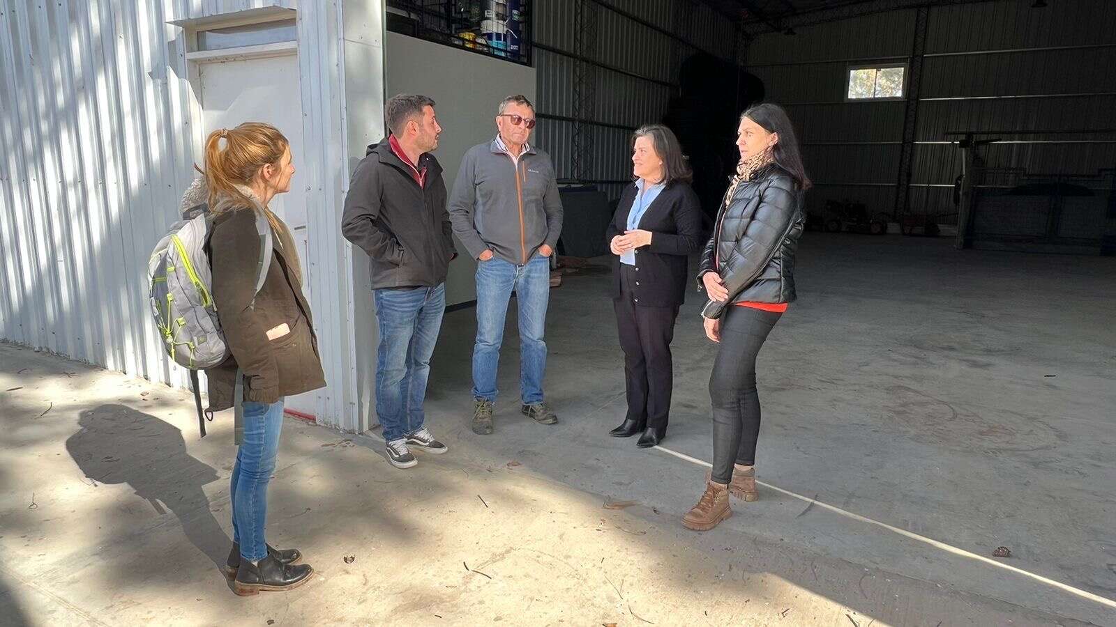 La Ministra de Producción recorrió el Parque Agroalimentario de Santa Rosa