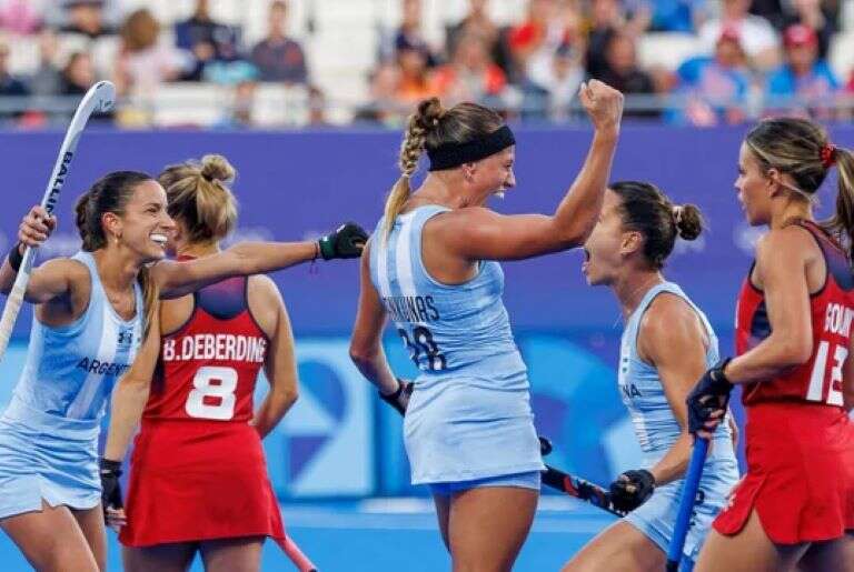 Hóckey sobre césped: Las Leonas golearon en su debut en los Juegos Olímpicos de París