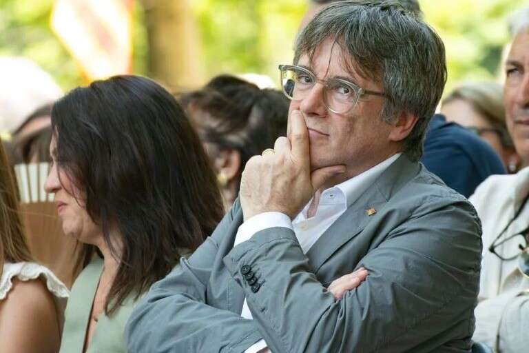 España: “He emprendido el viaje de retorno desde el exilio”, señaló Puigdemont en el regreso al país