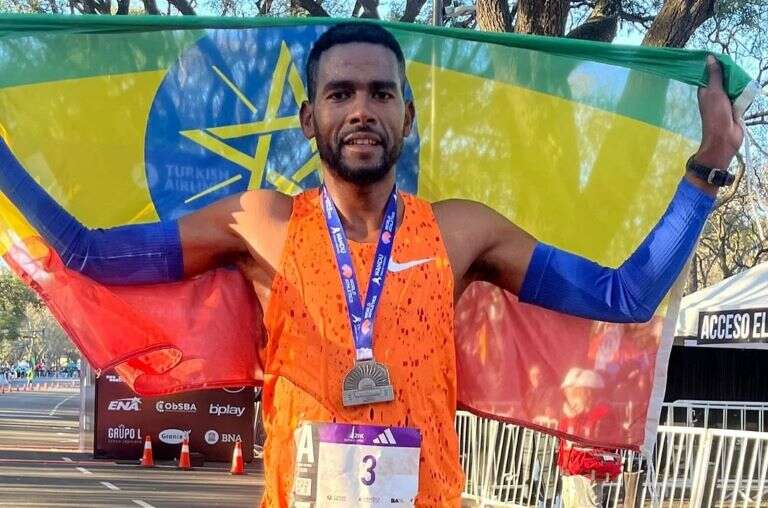Atletismo: Gerba Beyata Dibaba ganó la media maratón de Buenos Aires