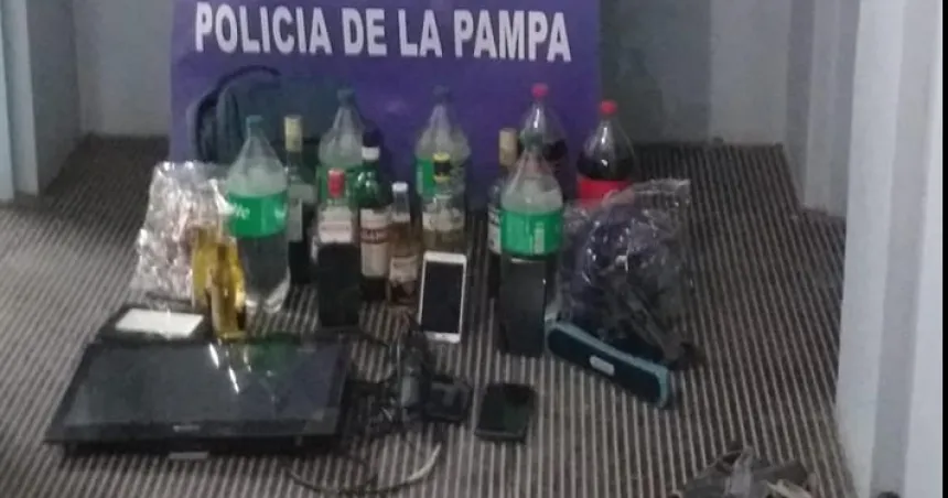 Investigaban el robo de bebidas alcohólicas y encontraron cocaína y 204 plantas de marihuana