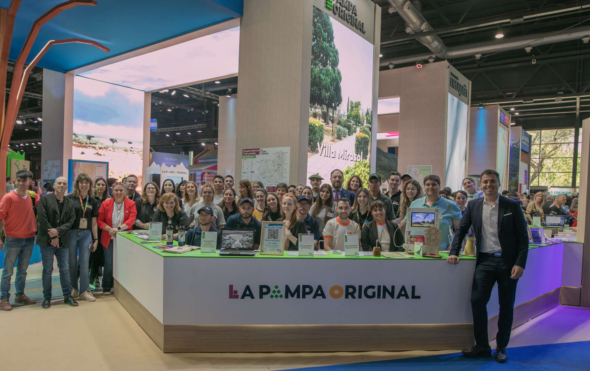 La Pampa estrenó stand en la 28Âº Feria Internacional de Turismo de América Latina