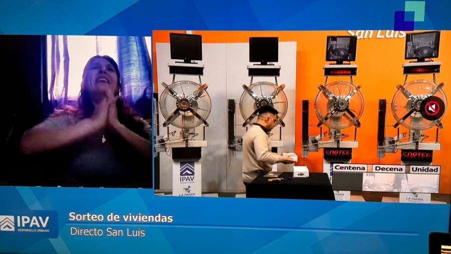 Sortearon viviendas para familias de Rancul y Trenel