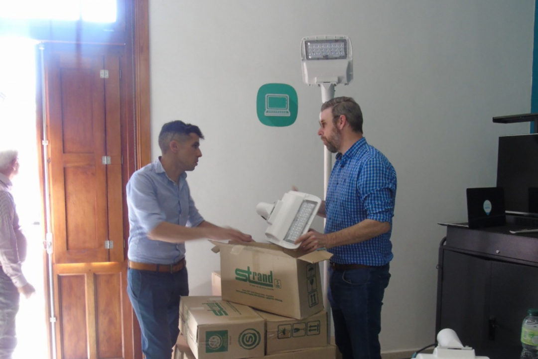 Lonquimay ya cuenta con alumbrado público 100% Led
