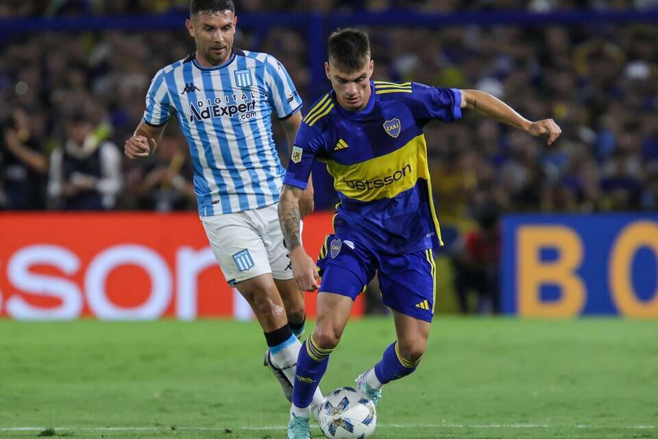 Fútbol: Racing y Boca se enfrentan en un nuevo clásico en Avellaneda