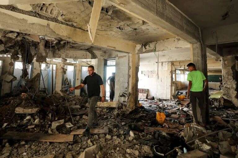 Medio Oriente: Bombardeo a una escuela de la ciudad de Gaza dejó un saldo de 22 víctimas fatales