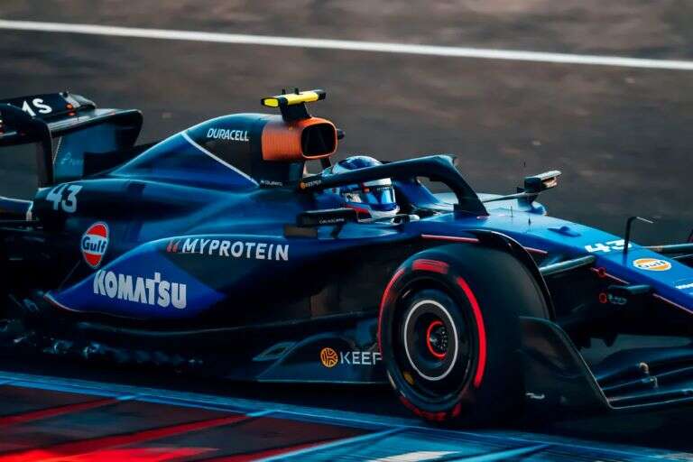 Automovilismo: Colapinto largará duodécimo en el Gran Premio de F1 en Singapur