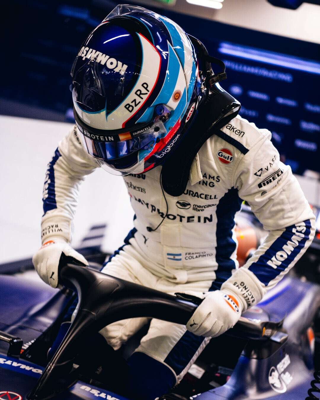 Automovilismo: Colapinto finalizó 11Âº en la FP1 de Singapur