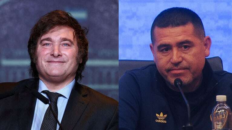 Javier Milei chicaneó a Juan Román Riquelme luego de la derrota de Boca en Superclásico