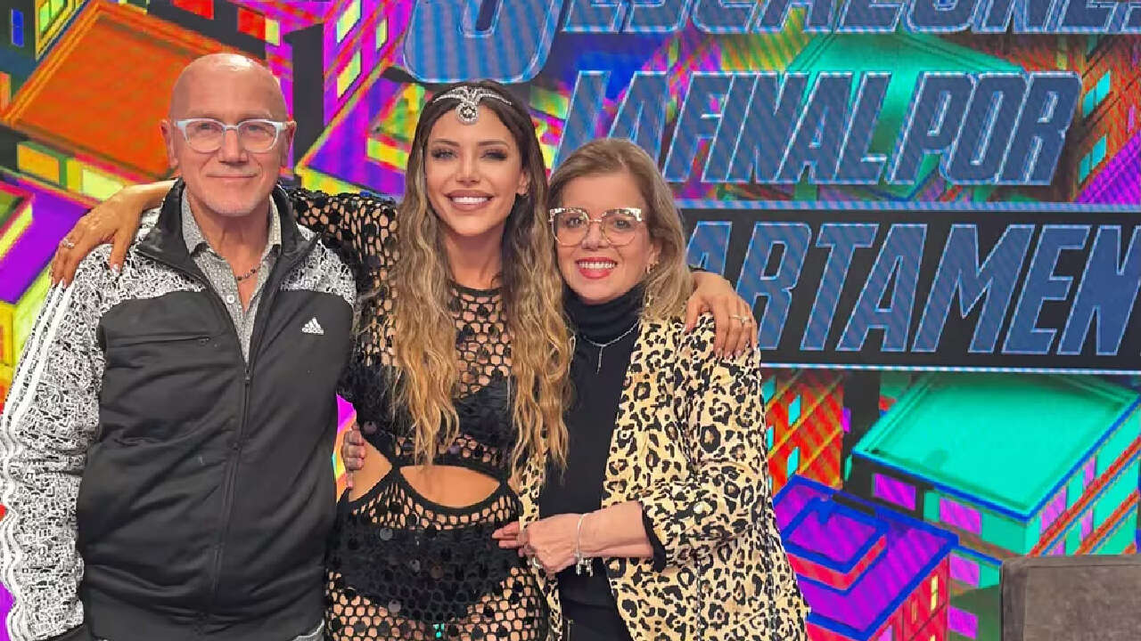 La emoción de Evangelina Anderson por la visita de sus padres a Los 8 Escalones: “Es el amor más puro”