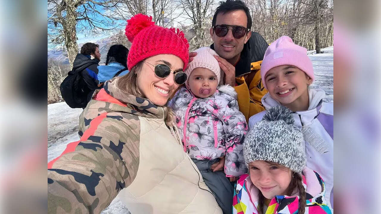 Las vacaciones de Chechu Bonelli y su familia a la nieve de Bariloche: todas las imágenes