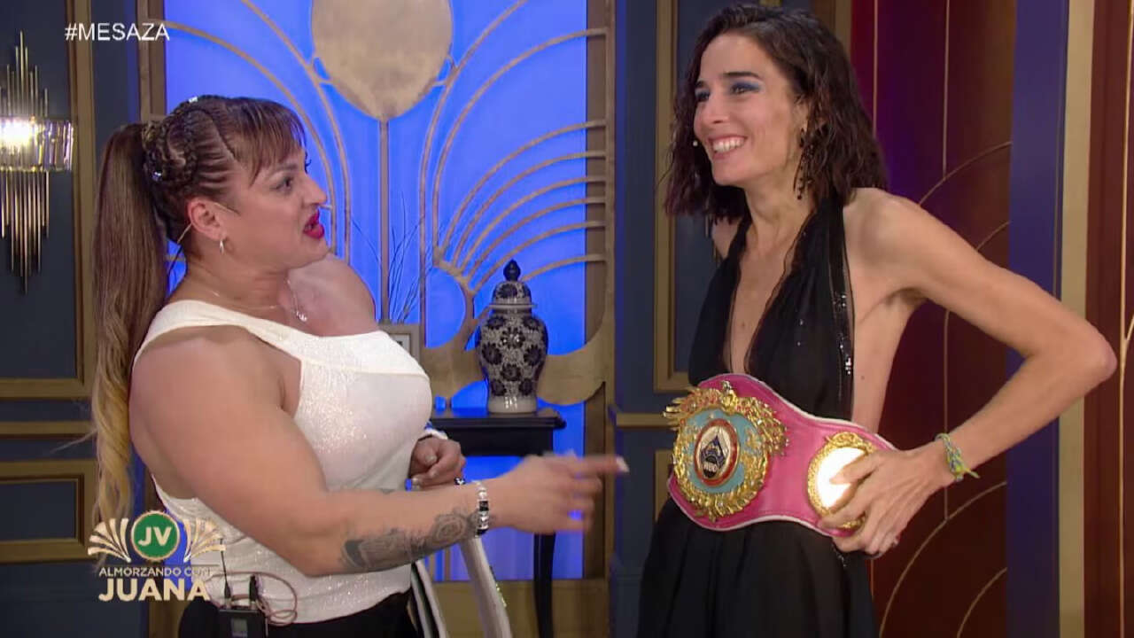 Alejandra Locomotora Oliveras hizo entrenar a Juana Viale en vivo y su estado físico la descolocó: “Nuestro capital es uno mismo”