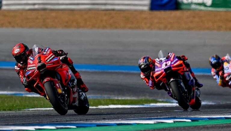 Motociclismo: Bagnaia ganó en Tailandia y el campeonato del Moto GP está más parejo que nunca