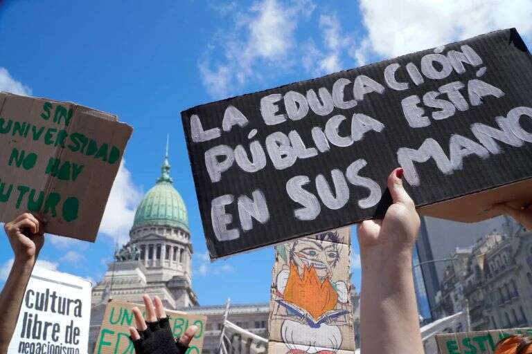 Las universidades realizarán mañana un paro contra el veto de Milei