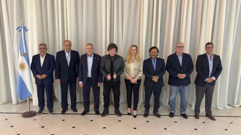 Milei recibió en Olivos a los gobernadores “héroes” que respaldaron su veto a la ley de Financiamiento Universitario