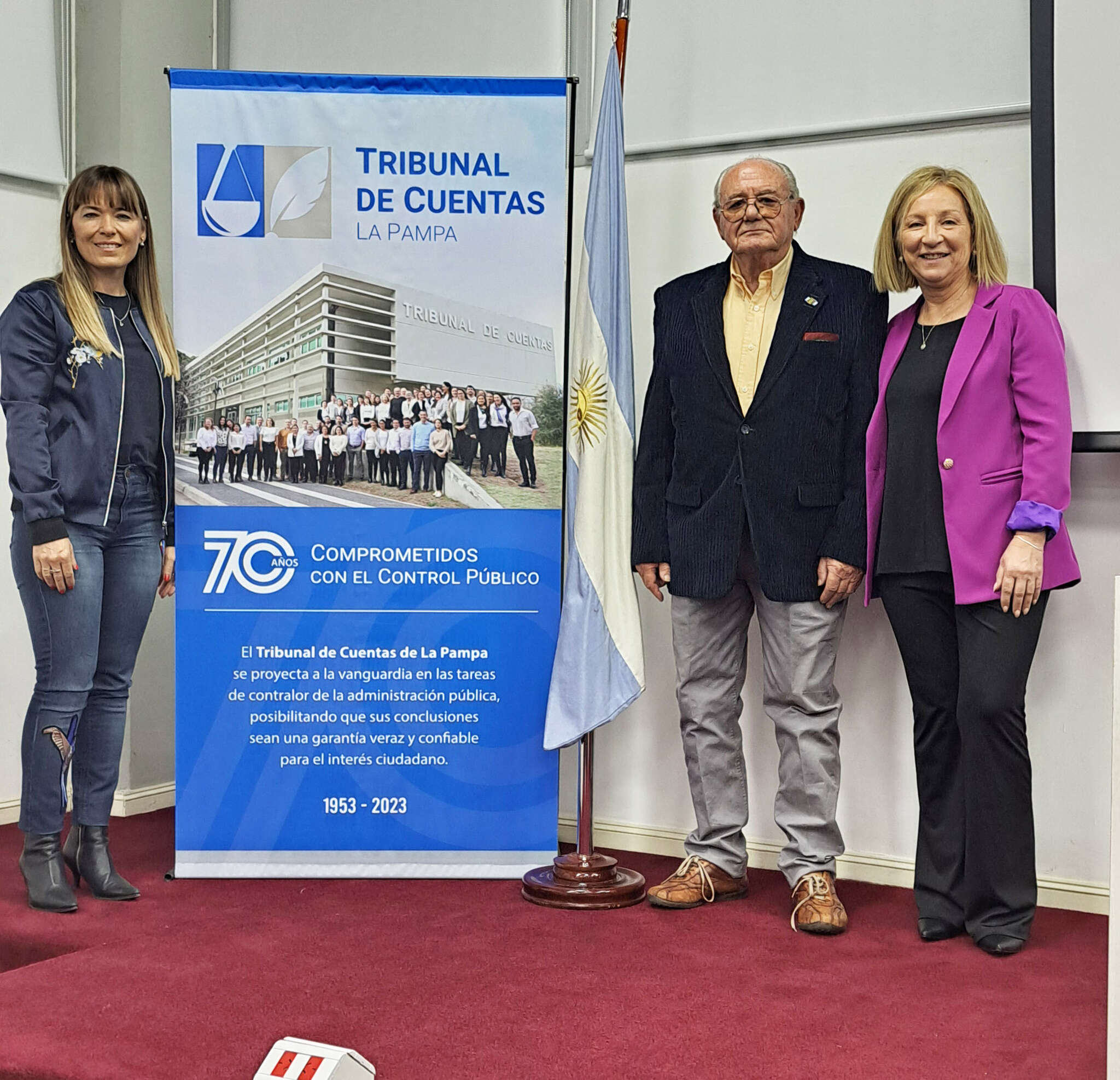 El TdeC reconoció la labor del agrimensor Horacio Mazzaferro