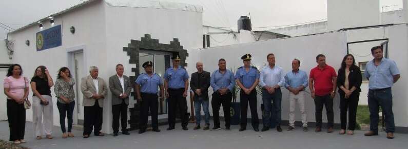 General Acha: Se inauguró el Centro de Monitoreo de la URIII