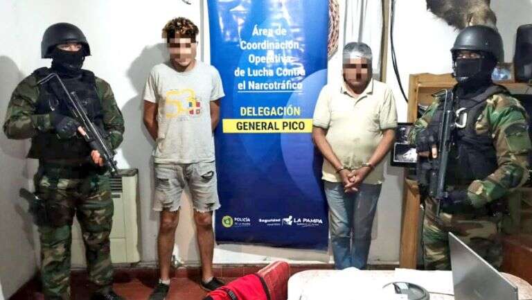 General Pico: La Policía secuestró droga y detuvo a dos personas