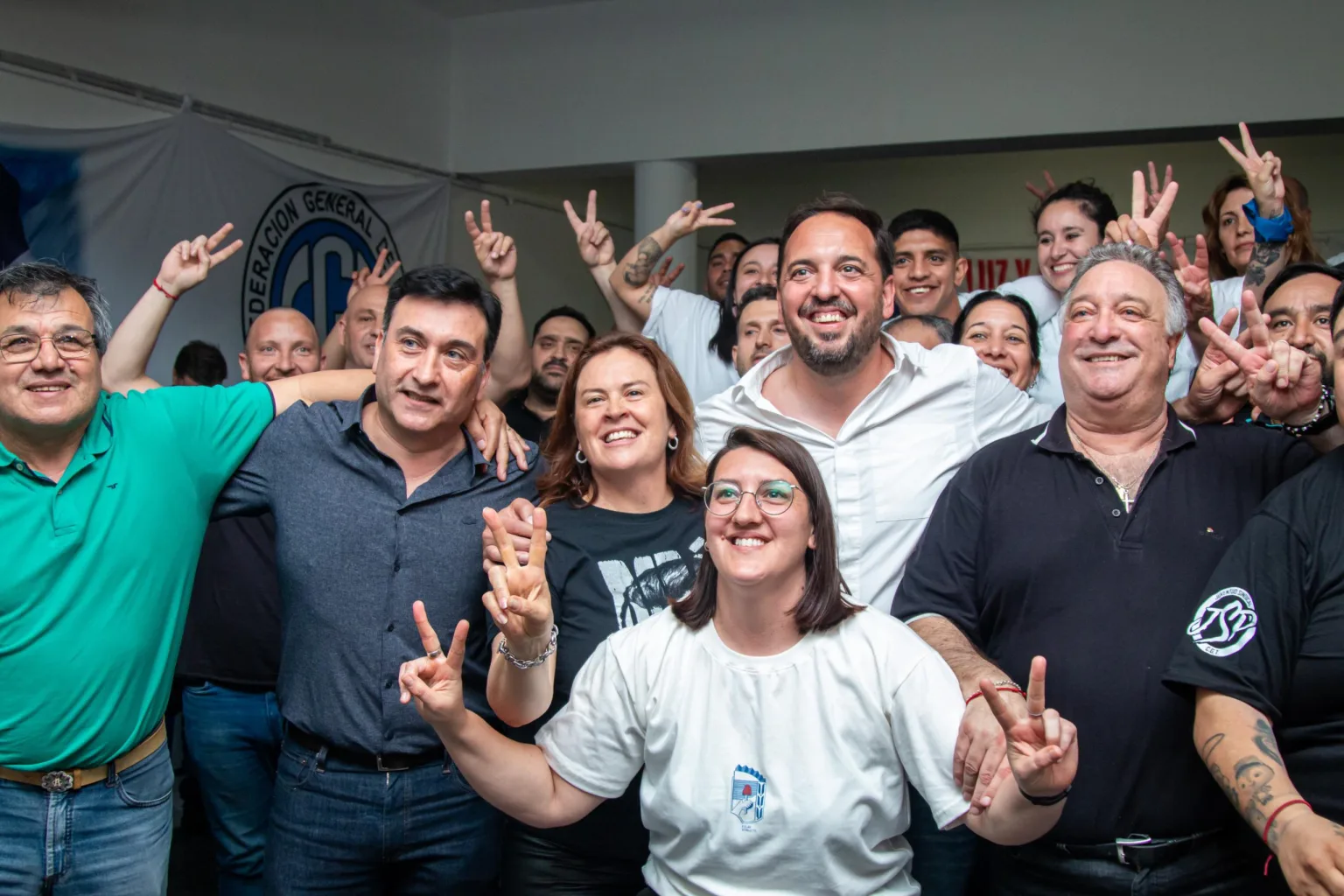 Día de la Lealtad: Fernanda Alonso y Di Nápoli juntos en el acto realizado en General Pico