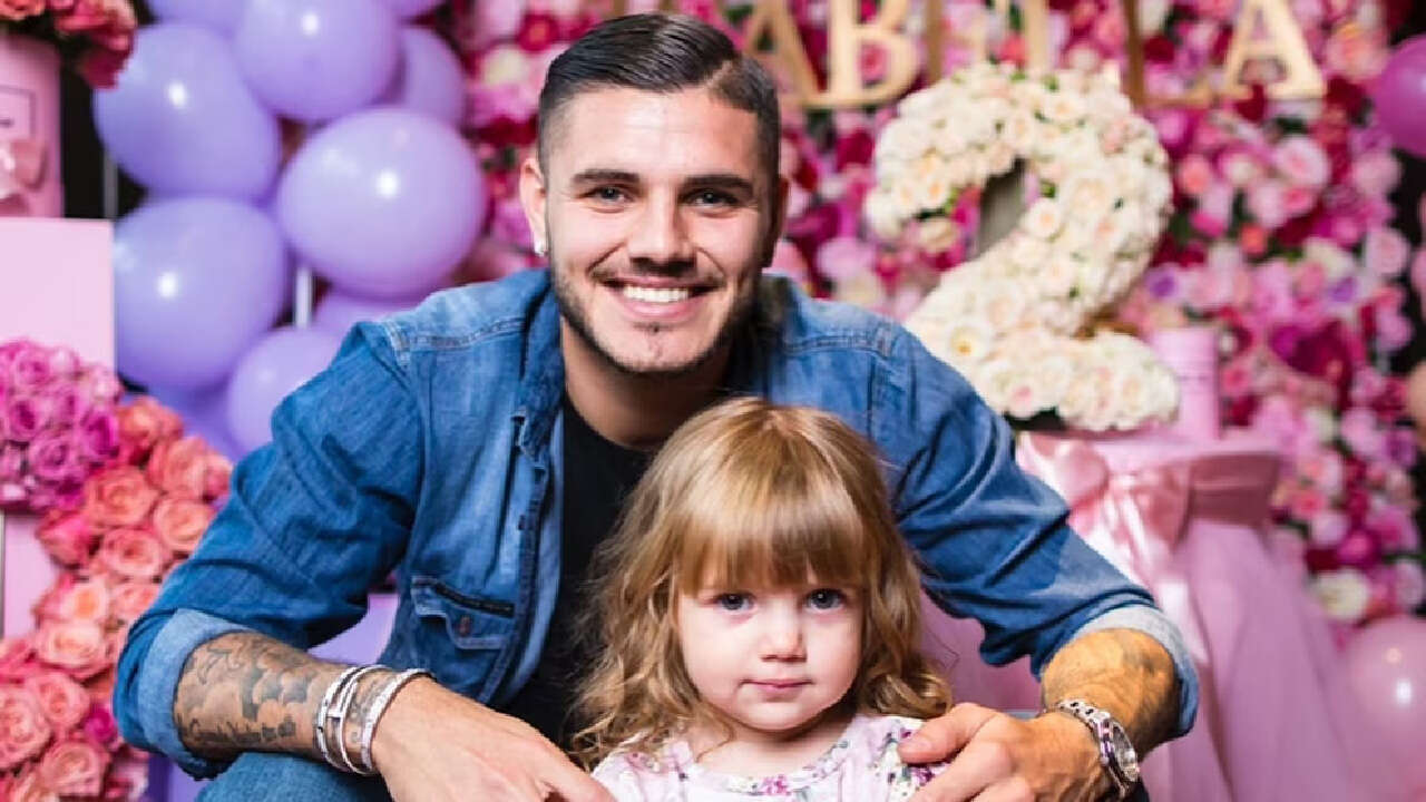 Las emotivas palabras de Mauro Icardi a su hija Isabella por su cumpleaños: “Siempre estaré a tu lado”