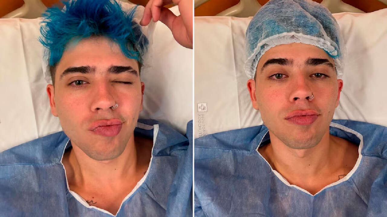 Luck Ra compartió fotos desde la cama del hospital: “Ando encerrado”