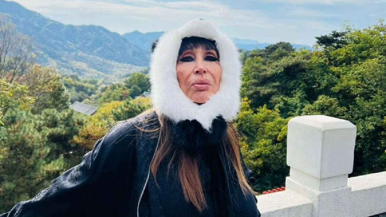 El increíble viaje de Moria Casán a China: visita al teatro y fotos en la Gran Muralla