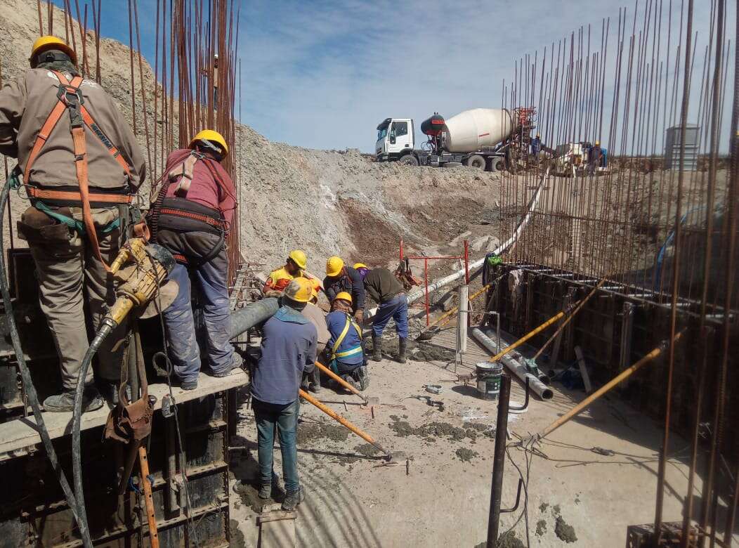 Casa de Piedra: Avanza la obra para proveerse de agua del Río Colorado