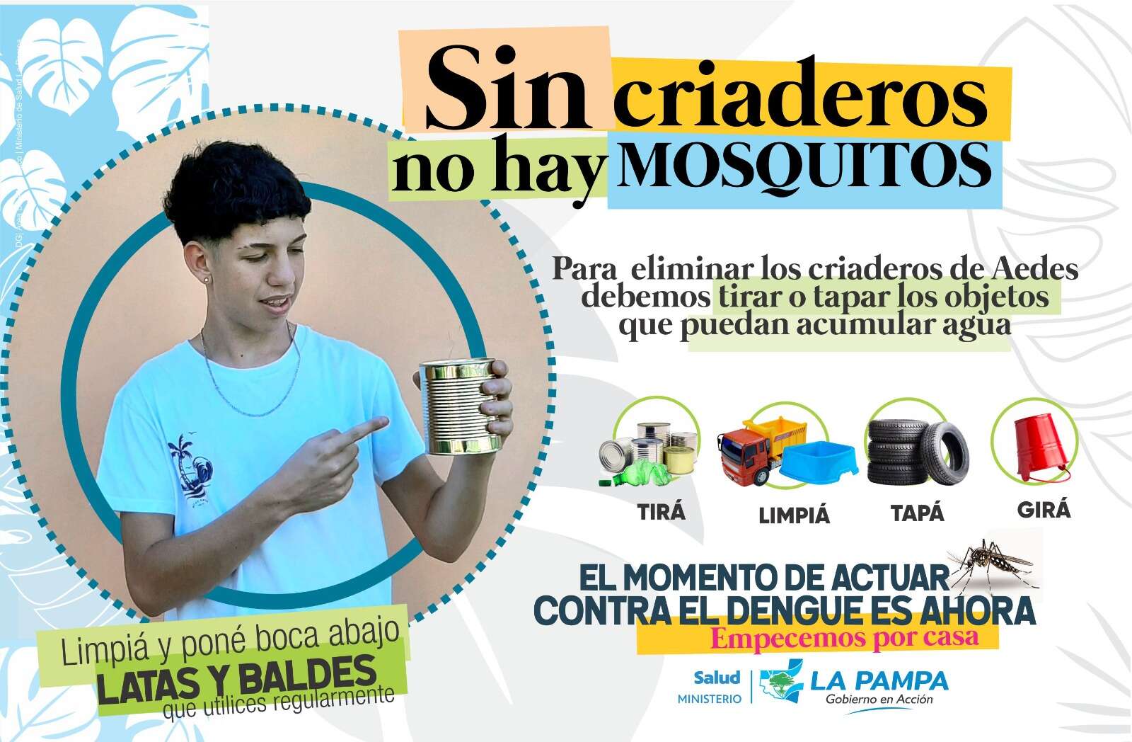 Salud alienta a reforzar las medidas de prevención contra el dengue