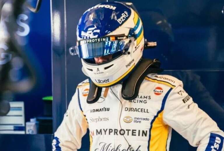 Automovilismo: Colapinto larga desde el puesto 19 tras una difícil clasificación en el Gran Premio de Qatar