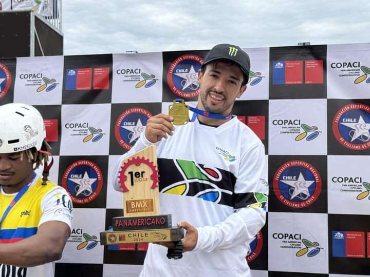 BMX: El Maligno Torres volvió a competir y se llevó la medalla de oro en los Juegos Panamericanos de Chile