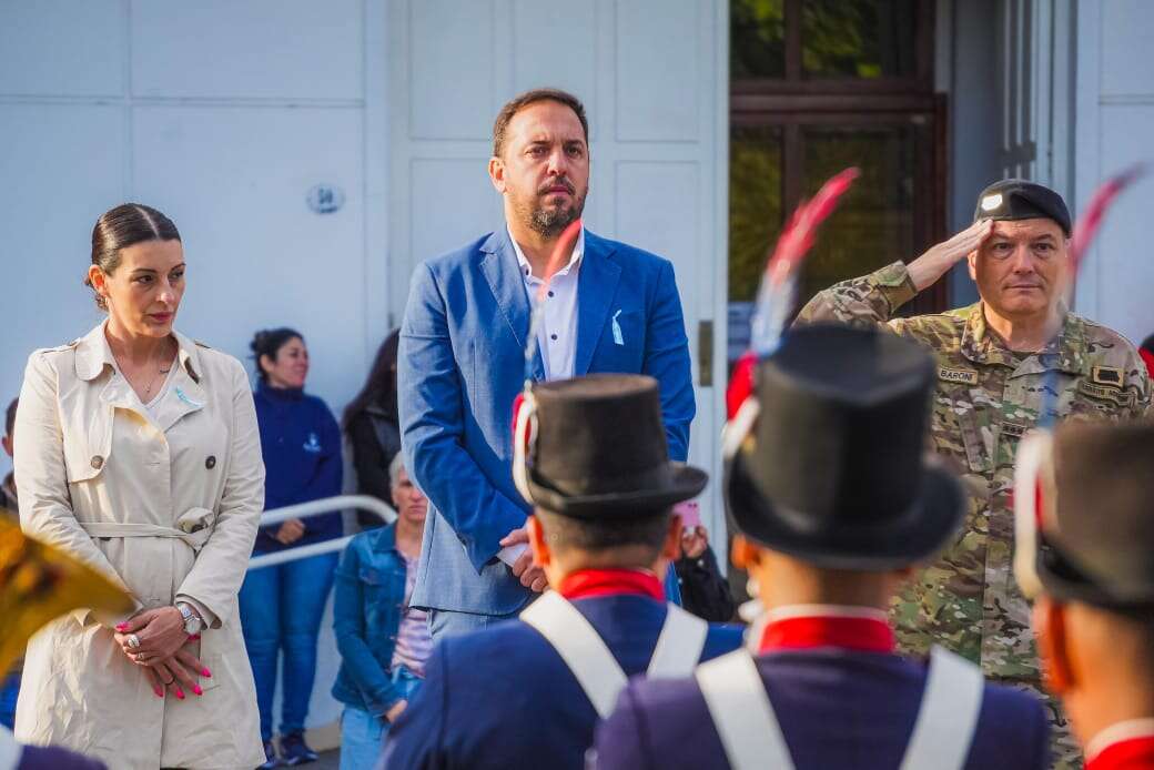 Santa Rosa: Di Nápoli conmemoró el Día de la Soberanía Nacional