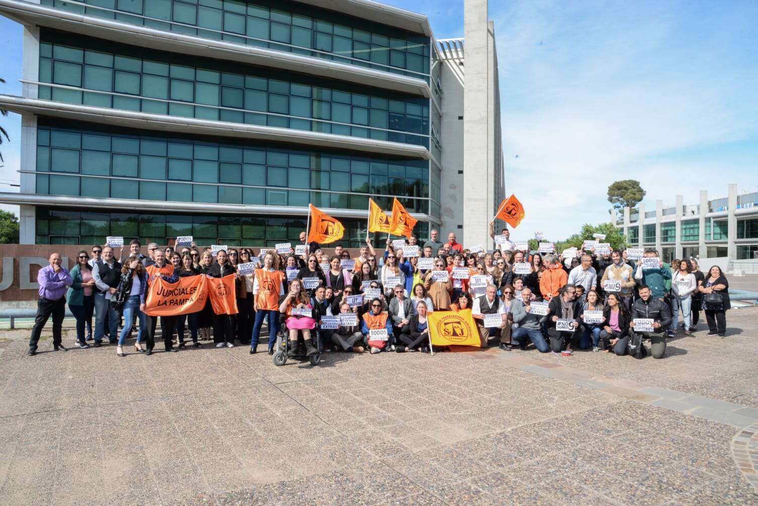 La Pampa: Tres días de asambleas en la justicia esta semana