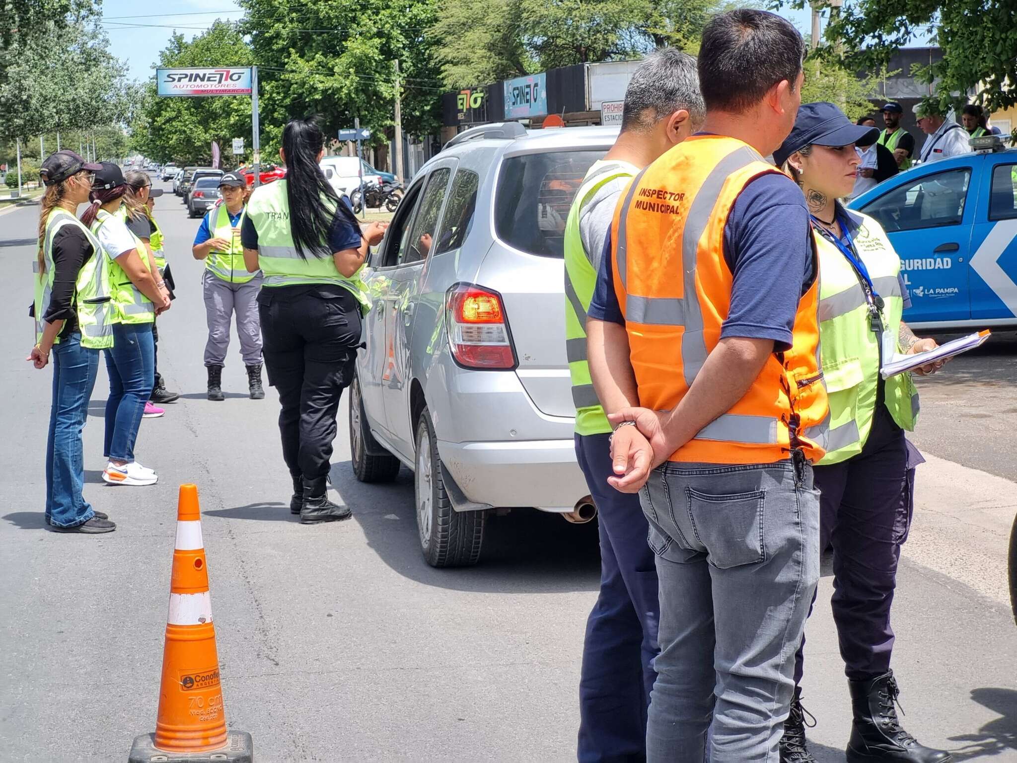 Agentes de tránsito de varias jurisdicciones se capacitaron en Santa Rosa