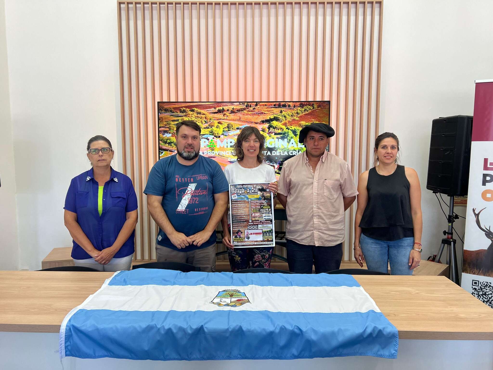 Anunciaron la 3Â° Fiesta de la Ruta de la Cría en Carro Quemado
