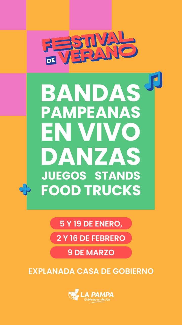Festival de Verano: arte y música en la explanada de Casa de Gobierno